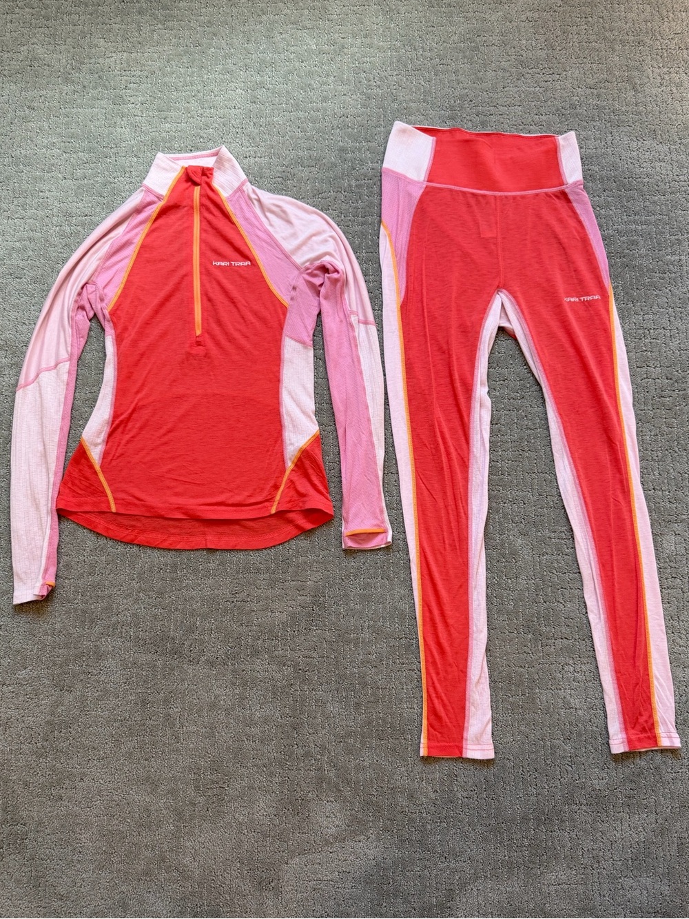 Kari Traa Base Layers - Half Zip and High Waisted